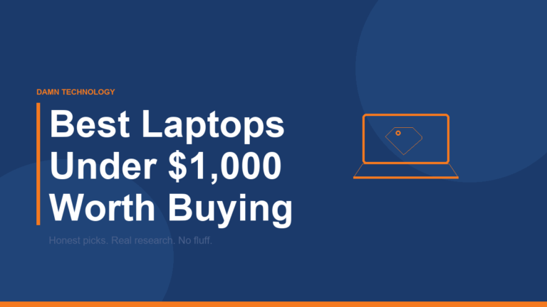 Best Laptops Under $1,000