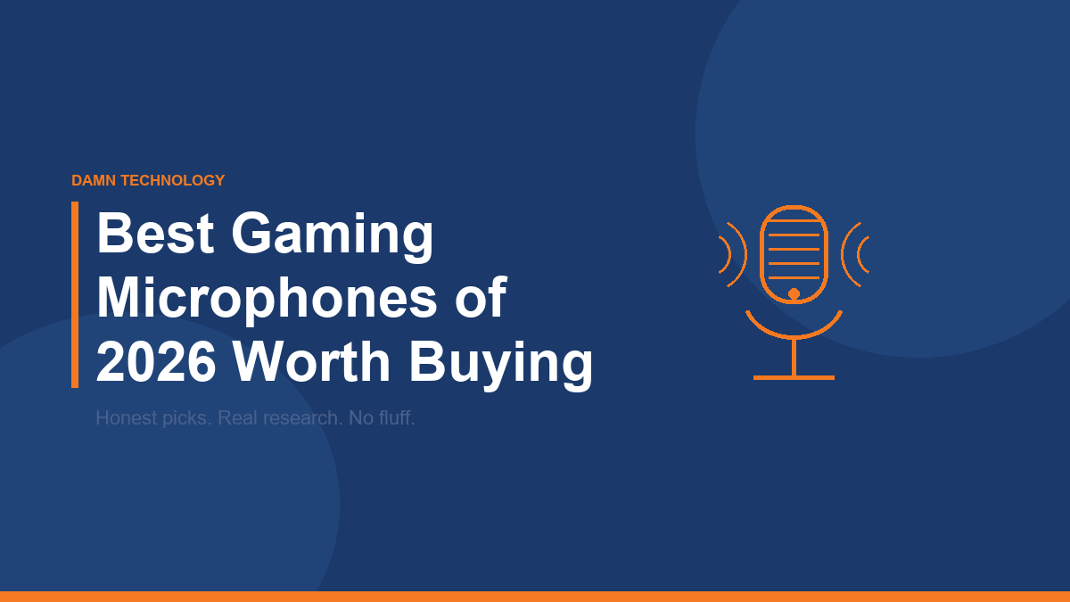 Best gaming microphones of 2026 for streaming from Damn Technology