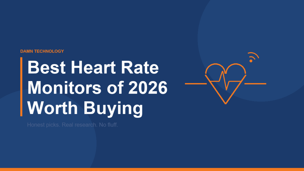 Best heart rate monitors of 2026 comparison guide from Damn Technology