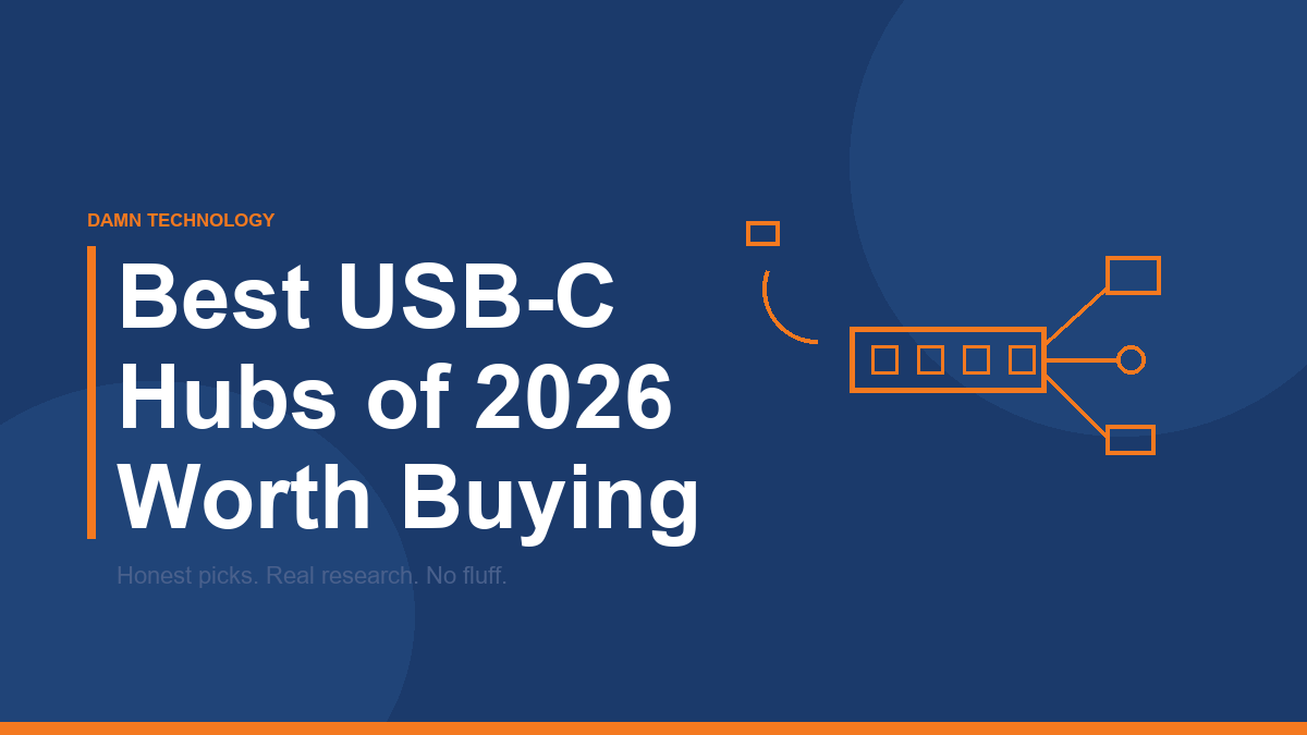 Best USB-C hubs of 2026 comparison guide from Damn Technology