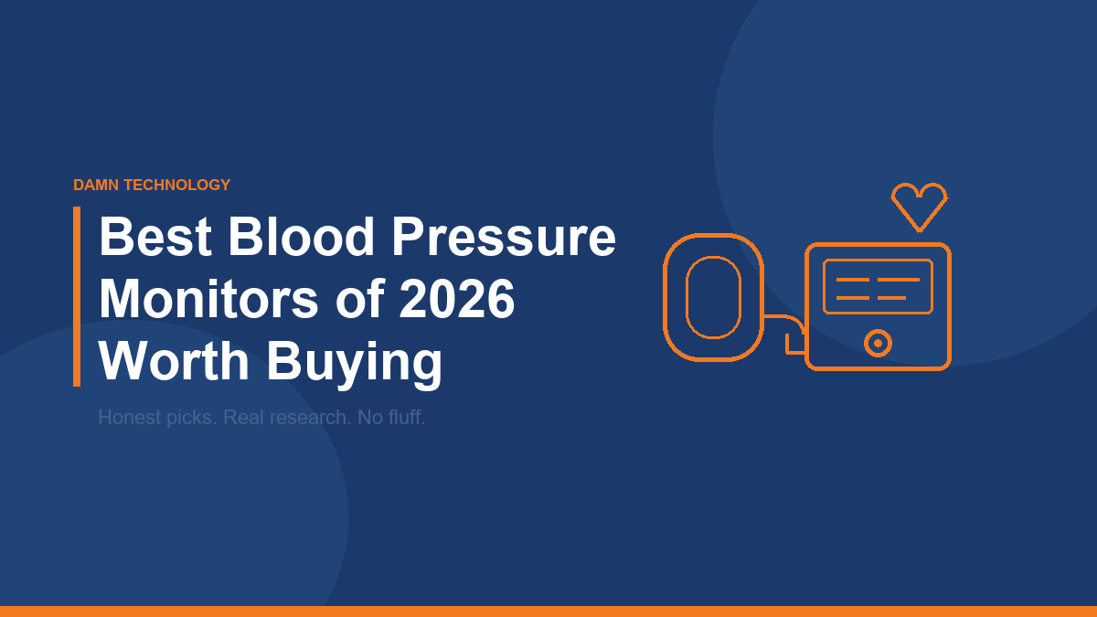 Best blood pressure monitors of 2026 comparison guide from Damn Technology